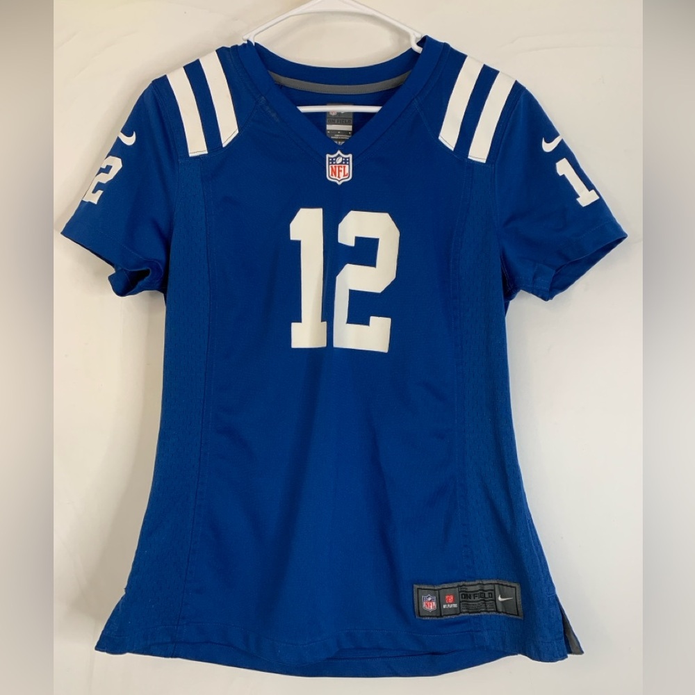 Nike NFL Womens Indianapolis Colts Andrew Luck Jersey Blue M
